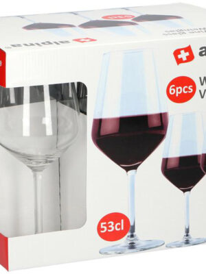 Poháre na červené víno ALPINA 530ml 6ks