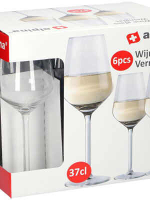 Pohár na biele víno ALPINA 370ml 6ks