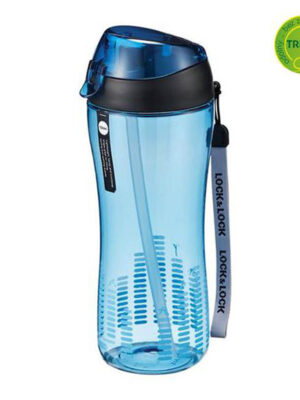 LOCKNLOCK Športová fľaša Lock 550 ml so silikónovou slamkou