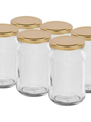 BROWIN Zaváracie poháre s viečkom 300ml TWIST 6ks