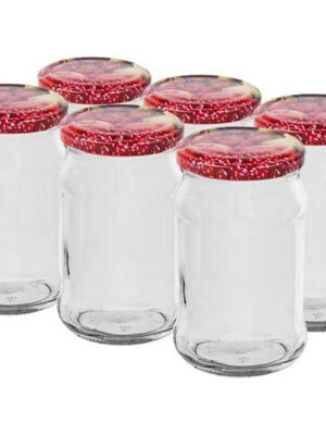 BROWIN Zaváracie poháre s viečkom 300ml TWIST 6ks