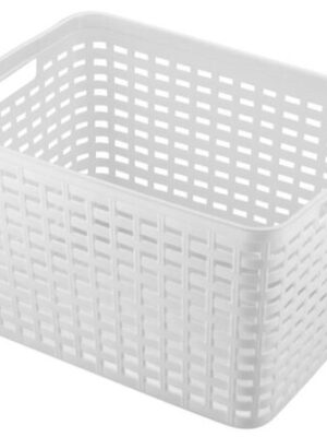 Plastový košík HEIDRUN 39x29x22cm MIX farieb