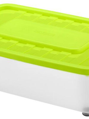 Plastový úložný box s vekom HEIDRUN Mania 25l