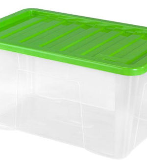 Plastový úložný box s vekom HEIDRUN Quasar 60l