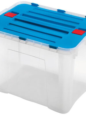 Plastový úložný box s vekom HEIDRUN Dragon 42l