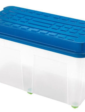 Plastový úložný box s vekom HEIDRUN Kubrik 100l