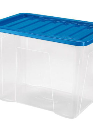Plastový úložný box s vekom Heidrun Quasar 80 l