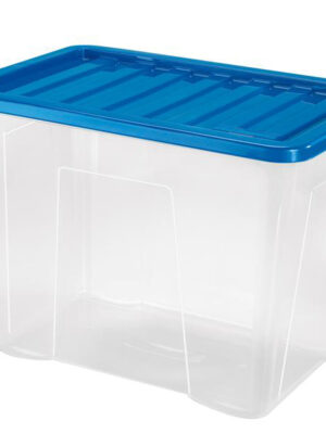 Plastový úložný box s vekom Heidrun Quasar 80 l
