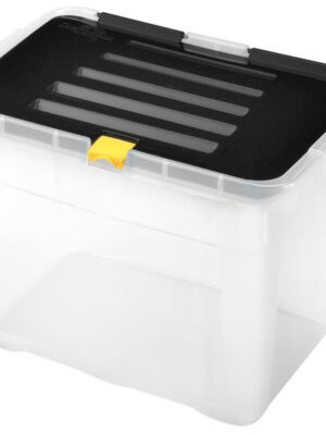 Plastový úložný box s vekom Heidrun One 9 l