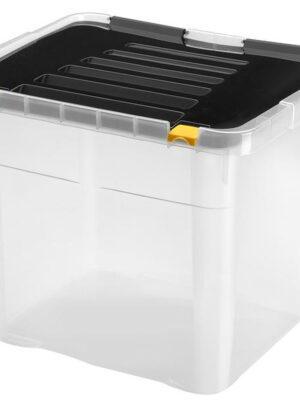 Plastový úložný box s vekom HEIDRUN One 36l