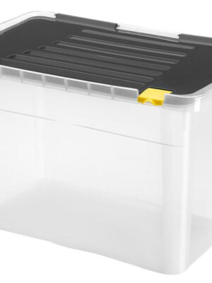 Plastový úložný box s vekom Heidrun One 54 l