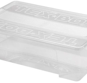 Plastový úložný box s vekom HEIDRUN TexBox 28l