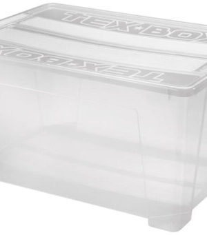 Plastový úložný box s vekom HEIDRUN TexBox 150l