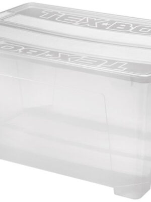 Plastový úložný box s vekom HEIDRUN TexBox 150l