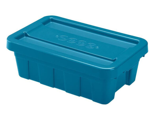 Plastový úložný box s vekom HEIDRUN 12