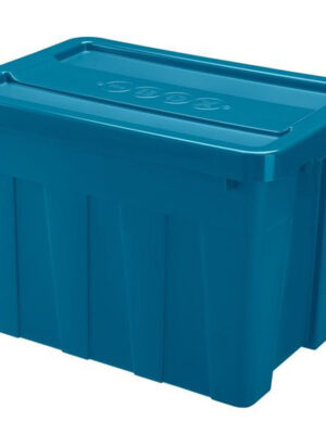 Plastový úložný box s vekom HEIDRUN 65l