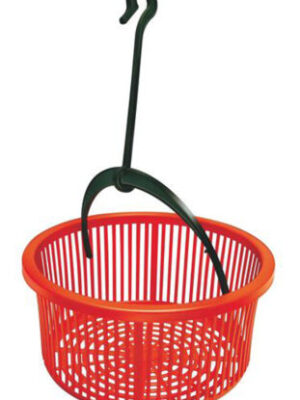 Plastový košík na štipce s háčikom HEIDRUN 19cm