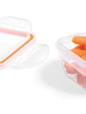 LOCKNLOCK Dóza na potraviny LOCK EasyMatch 170ml oranžová