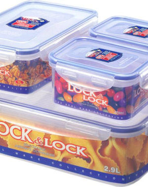 LOCKNLOCK Dóza na potraviny Lock - set 4 ks