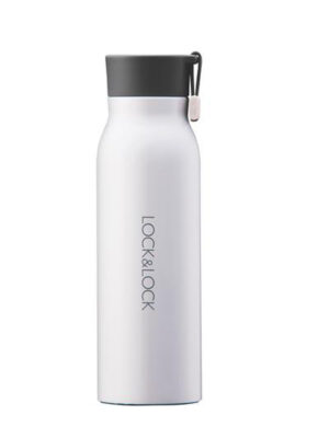 LOCKNLOCK Nerezová termoska LOCK Name 500ml biela