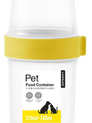 LOCKNLOCK Dóza na granule LOCK PET 2v1 560ml+310ml