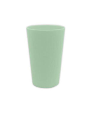 PROCOS Plastový téglik DECORATA 280ml sv.zelený 2ks