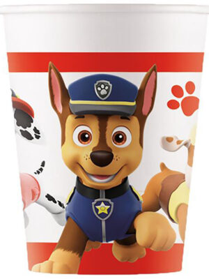 PROCOS Papierový téglik 200ml Paw Patrol 8ks