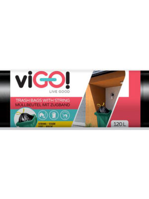 Zaťahovacie vrecká do odpadkových košov 120l VIGO 10ks