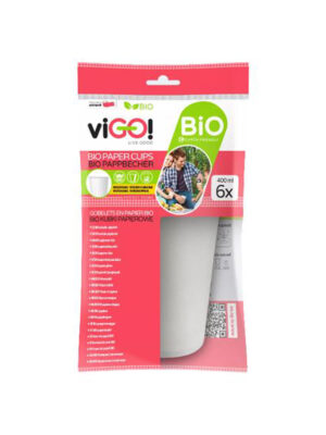 VIGO BIO papierový téglik 400ml VIGO! 6ks