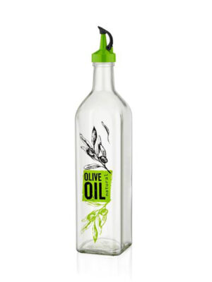 QLUX Sklenená fľaša na olej a ocot 500ml