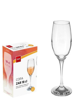 Cegeco Pohár na šampanské CoK Zar 180ml 2ks