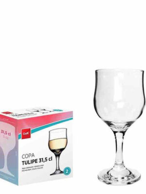 Cegeco Pohár na víno CoK Tulipe 315ml 2ks