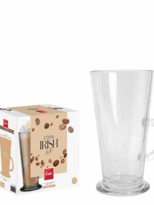 Cegeco Sklenený hrnček na latté CoK 250ml 2ks