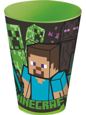 STOR Plastový téglik MINECRAFT 430ml