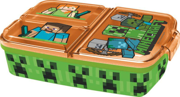 STOR Plastový desiatový box MINECRAFT 19