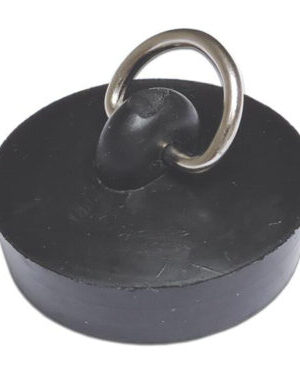 Gumová drezová zátka 43 mm čierna