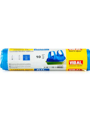 Vrecká do odpadkových košov s uchami 60l 10ks