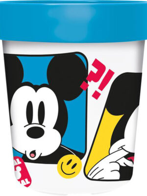 STOR Plastový téglik MICKEY 260ml protišmykový