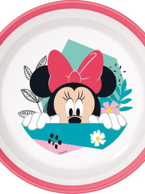 STOR Plastová miska MINNIE 300ml protišmyková