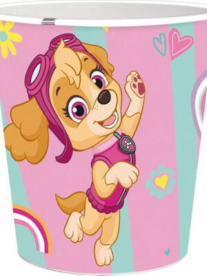 STOR Plastový odpadkový kôš PAW PATROL 5l ružový