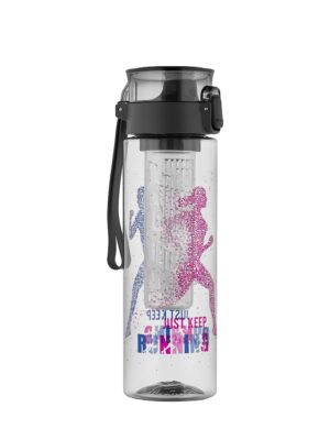 Fľaša na pitie QLUX Detox 800ml