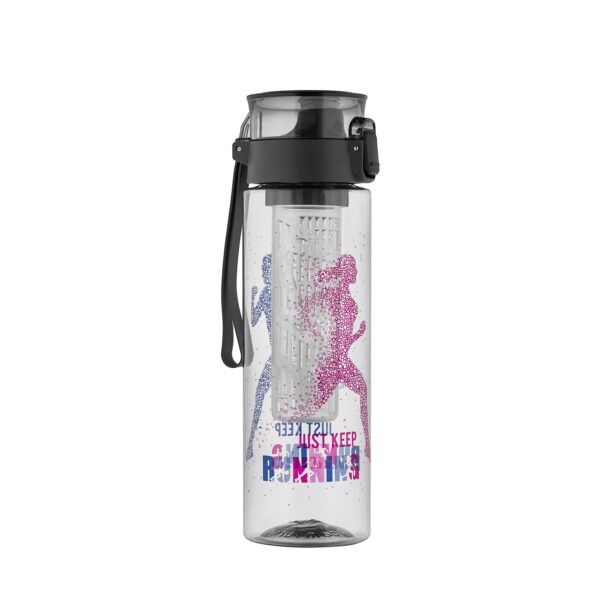 Fľaša na pitie QLUX Detox 800ml