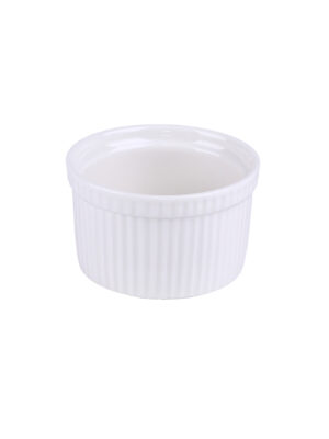 TORO MISKA NA CREME BRULEE 280 ML PORCELÁNOVÁ BIELA