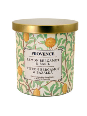 Vonná sviečka v skle PROVENCE 30 hodín bergamot