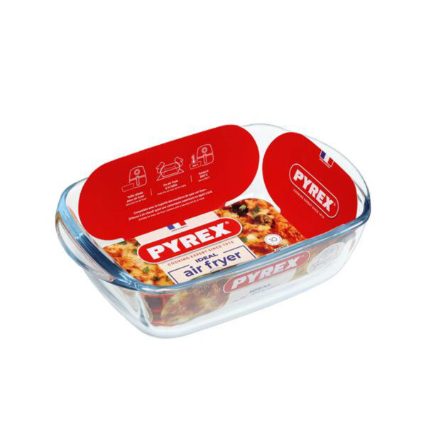 ŠTVORCOVÝ PLECH NA PEČENIE. PYREX 1