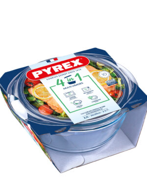 ZAPEKACIA MISA OKRÚHLA S VEKOM PYREX 2