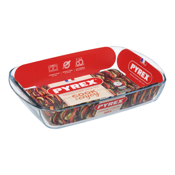 SKLENENÁ NÁDOBA NA PEČENIE PYREX 4