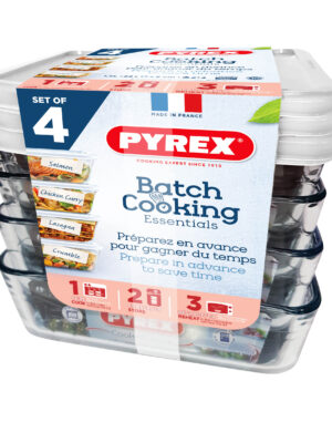Pyrex SADA PYREXOVÝCH DŽBÁNOV 4KS