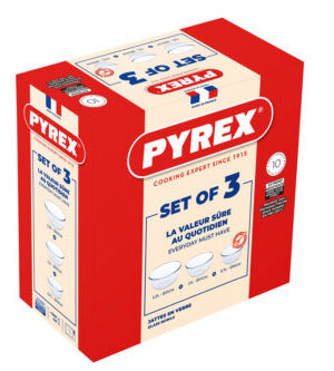 Pyrex SADA PYREXOVÝCH MISIEK 3KS
