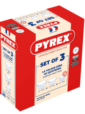 Pyrex SADA PYREXOVÝCH MISIEK 3KS